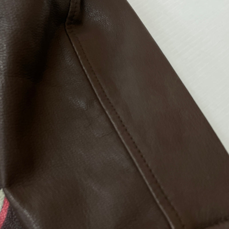 【中古品】【メンズ】 AVIREX アヴィレックス 6281005 GOAT LEATHER G-1 JACKET ゴード レザー ジーワン ジャケット アウター 145-260919-sa-06-teih サイズ:S カラー:ブラウン 万代Net店