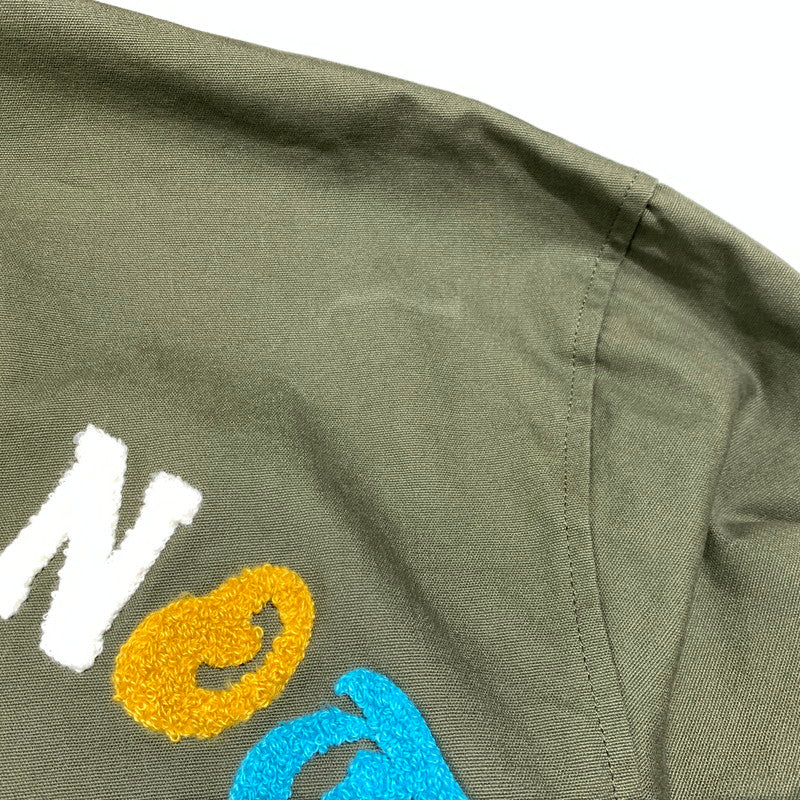 【中古品】【メンズ】 MAYO メイヨー EXCLUSIVE EMBROIDERY COACH JACKET 23MH-JK04 エクスクルーシブ エンブロイダリー コーチジャケット ライトアウター 142-260923-ko-11-teih サイズ:XL カラー:カーキ 万代Net店