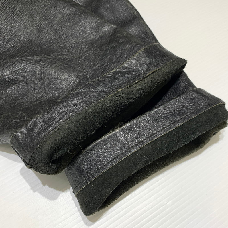 【現状渡し品】【メンズ】 Buco ブコ LEATHER PANTS VINTAGE レザーパンツ ボトムス ヴィンテージ バイカー モーターサイクル 156-260923-ko-22-teih サイズ:34 カラー:ブラック 万代Net店