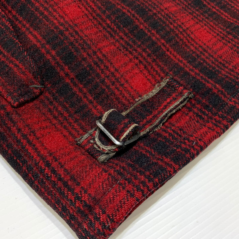 【現状渡し品】【メンズ】 WOO LRICH ウールリッチ 50's WOOL HUNTING JACKET VINTAGE 50年代 ウール ハンティング ジャケット アウター ヴィンテージ 144-260927-ko-15-teih サイズ:40 カラー:レッド 万代Net店