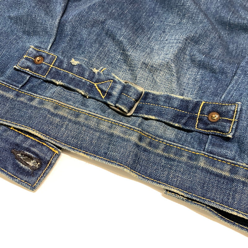 【現状渡し品】【メンズ】 LEVI'S VINTAGE CLOTHING リーバイスビンテージクロージング 506XX 1ST DENIM JACKET 70506XX ファーストタイプ デニムジャケット ライトアウター Gジャン 145-260927-ko-23-teih サイズ:40 カラー:インディゴ 万代Net店