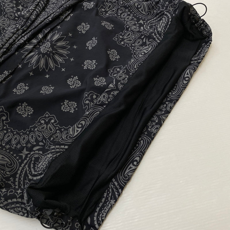 【中古品】【メンズ】 Supreme シュプリーム 26SS REFLECTIVE BANDANA ANORAK BLACK リフレクティブ バンダナ アノラック ブラック アウター 149-260928-ss-09-teih サイズ:L カラー:ブラック系 万代Net店