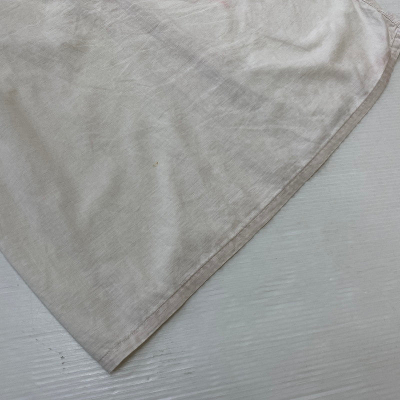 【現状渡し品】【メンズ】 Essley エスリー SANFORIZED L/S SHIRT サンフォライズド ロングスリーブシャツ 長袖トップス 145-260928-ss-06-teih サイズ:M ※破れあり カラー:ホワイト 万代Net店