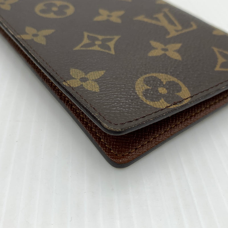 【中古品】【メンズ/レディース】 LOUIS VUITTON ルイ・ヴィトン M61823 ポルトバルール カルト クレディ 財布 札入れ カードケース 179-260929-ko-13-teih カラー:ブラウン 万代Net店