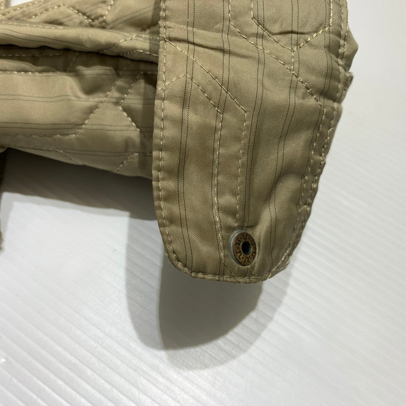 【中古品】【メンズ】 STUSSY ステューシー QUILTED JACKET 1110139 キルティング ジャケット ライトアウター 142-260927-ko-11-teih サイズ:M カラー:ベージュ系 万代Net店