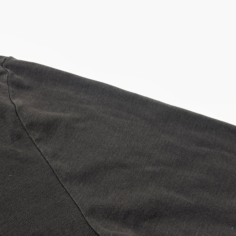 【中古品】【メンズ】 LEMAIRE ルメール MOCK NECK LS TEE モック ネック ロングスリーブ Tシャツ 長袖 トップス 141-260929-sa-24-teih サイズ:S カラー:ブラック 万代Net店