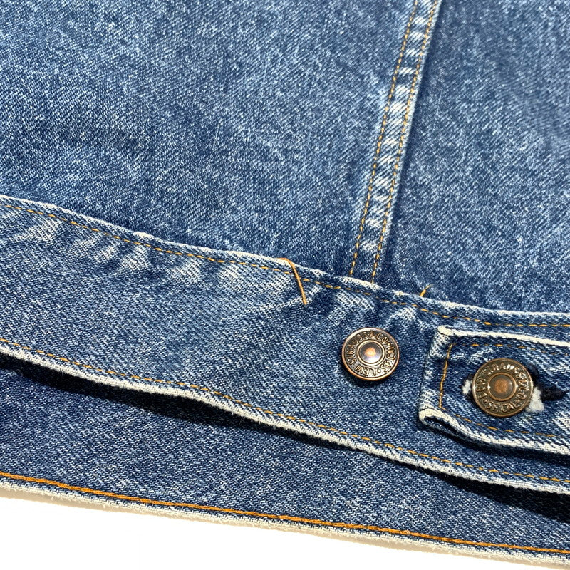 【中古品】【メンズ】 Levi's リーバイス DENIM TRACKER JACKET 70505-0213 デニム トラッカー ジャケット ライトアウター Gジャン 145-261001-ko-08-teih サイズ:38 カラー:インディゴ 万代Net店