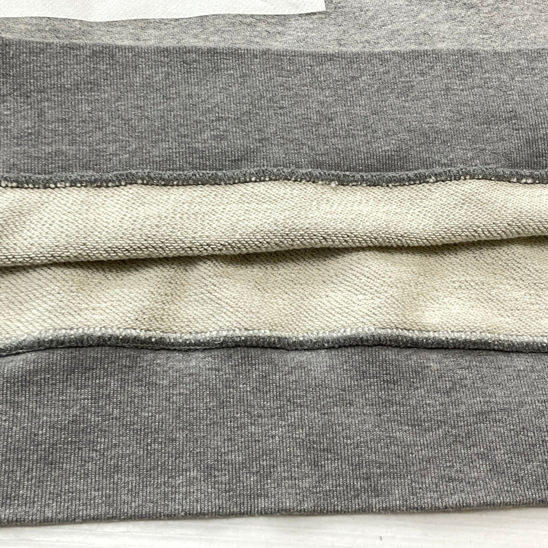 【中古品】【メンズ】 MIHARA YASUHIRO ミハラヤスヒロ T-SHIRT DOCKING HOODIE A05HD551 Tシャツ ドッキング フーディ プルーオーバーパーカー 140-261001-sa-16-teih サイズ:48 カラー:グレー 万代Net店