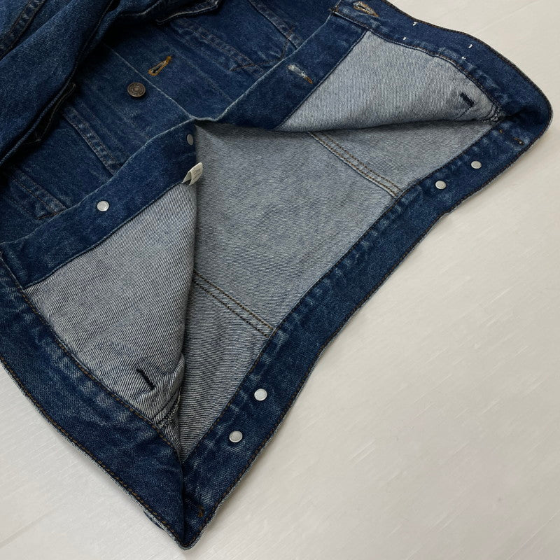 【中古品】【メンズ】 Plain Pockets by JC PENNEY プレーンポケッツ バイ ジェーシーペニー DENIM JACKET デニムジャケット アウター Gジャン 145-261014-ss-10-teih サイズ:40 カラー:インディゴ 万代Net店