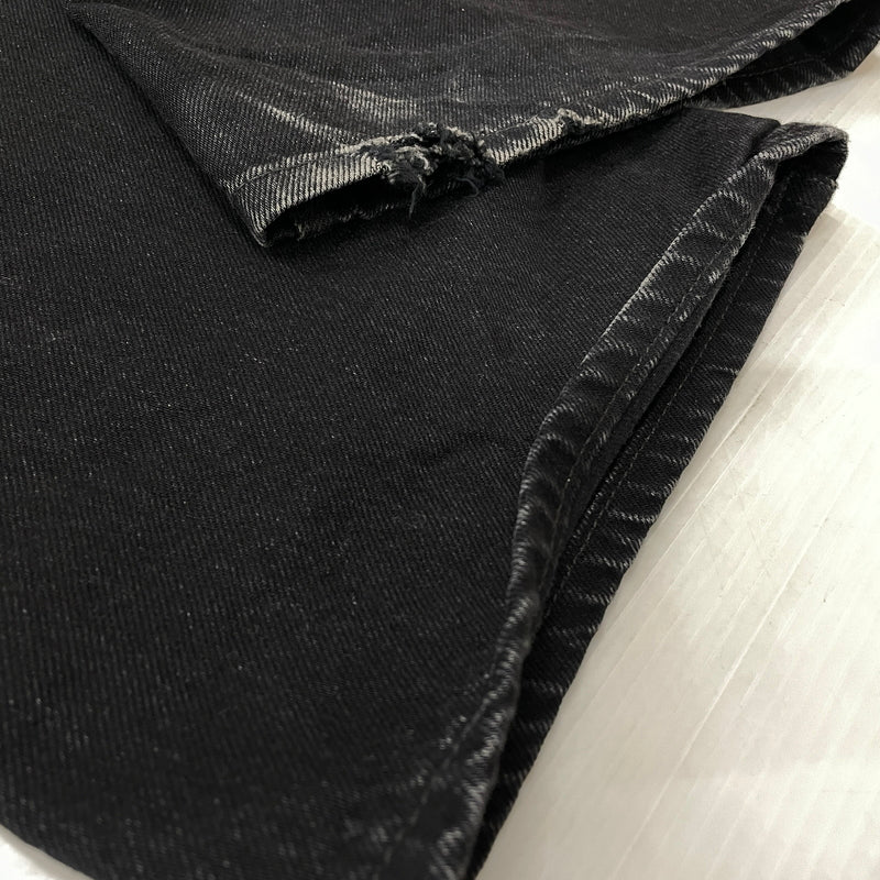 【現状渡し品】【メンズ】 LOUIS VUITTON ルイ・ヴィトン MONOGRAM DETROY DENIM PANTS RM261MQ K54 HUD48W モノグラム デストロイ デニム パンツ ボトムス ジーンズ 179-261011-sa-19-teih サイズ:30 カラー:ブラック 万代Net店