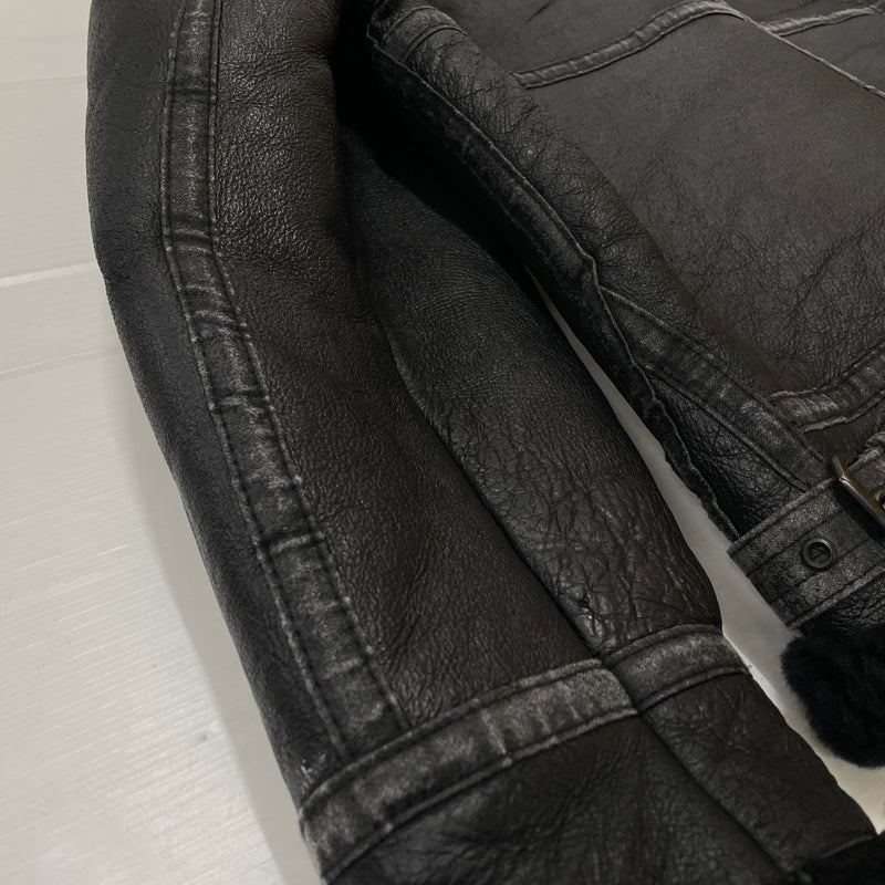 【中古品】【メンズ】 MORGAN PRODUCTIONS モーガンプロダクションズ B-3 ビースリー アウター 145-261011-sa-03-teih サイズ:42 カラー:ブラック 万代Net店