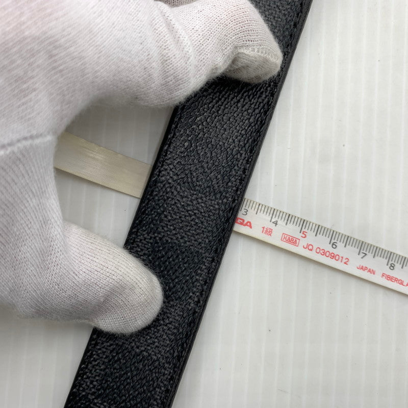 【現状渡し品】【メンズ】 LOUIS VUITTON ルイ・ヴィトン M6057 サンチュールネオグラム ベルト アクセサリー ダミエ グラフィット 179-261014-ko-17-teih カラー:ブラック系 万代Net店