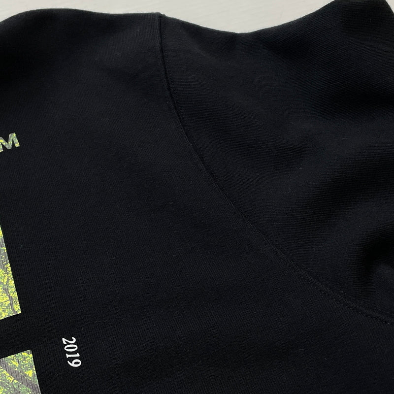 【中古品】【メンズ】 OFFWHITE オフ ホワイト LANDSCAPE ARROW HOODIE OMBB034T19D25104 ランドスケープ アロー フーディ プルオーバーパーカー 142-261015-sa-14-teih サイズ:XXL カラー:ブラック 万代Net店