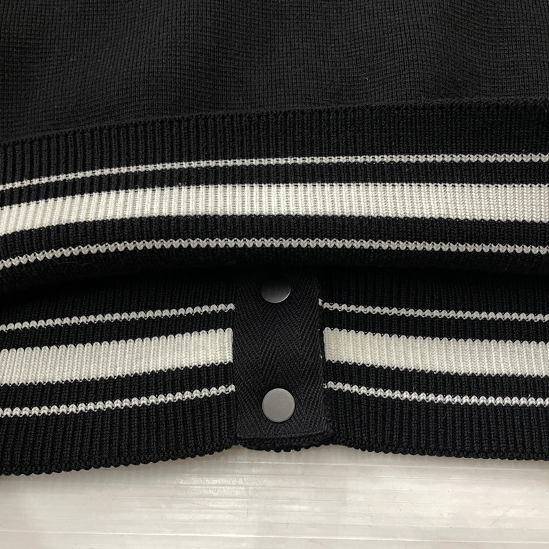 【中古品】【メンズ】 GIVENCHY ジバンシィ 19SS 4G BACKLOGO KNIT BOMBER JACKET BW003B4Z32 2019年春夏 フォージー バックロゴ ニット ボンバー ジャケット アウター 141-261015-sa-20-fuzh サイズ:M カラー:ブラック 万代Net店