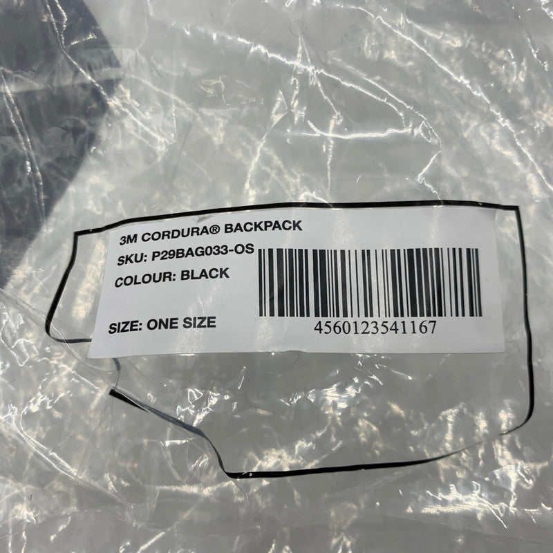 【中古品】【メンズ】 PALACE パレス 3M CORDURA BACKPACK BLACK コーデュラ バックパック カバン リュックサック 188-261016-ko-03-teih カラー:ブラック系 万代Net店