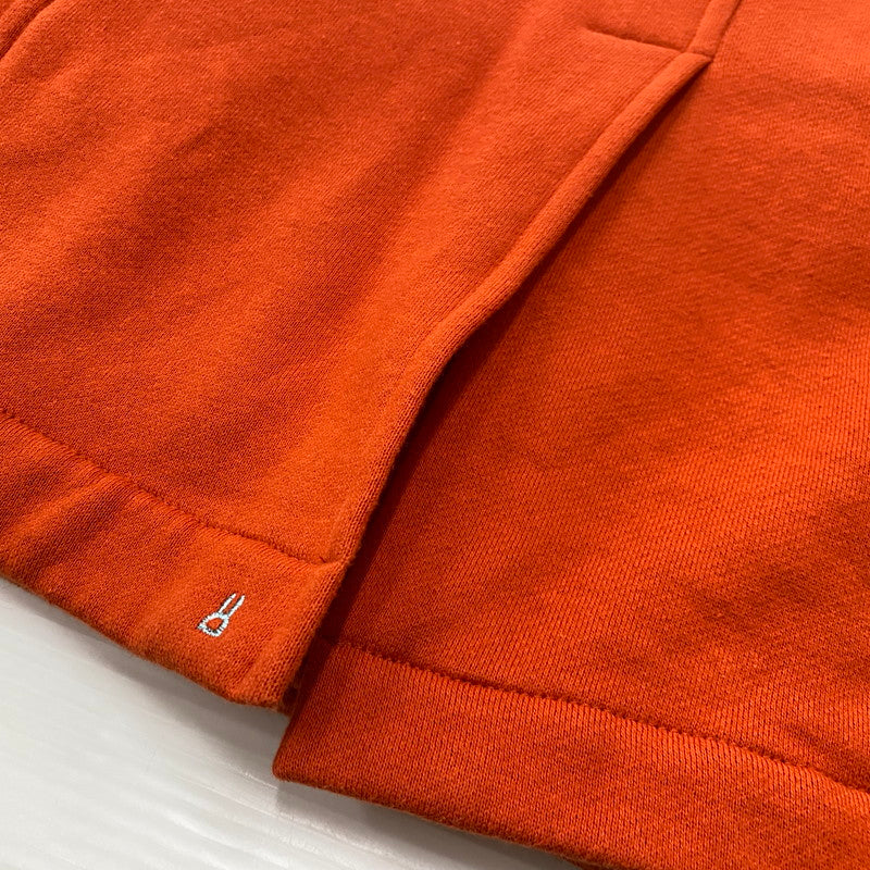 【中古品】【メンズ】 CUNE キューン FIEECE LINING P COAT CC10HD05 裏毛 ピー コート アウター 145-261019-sa-06-teih サイズ:3 カラー:オレンジ 万代Net店
