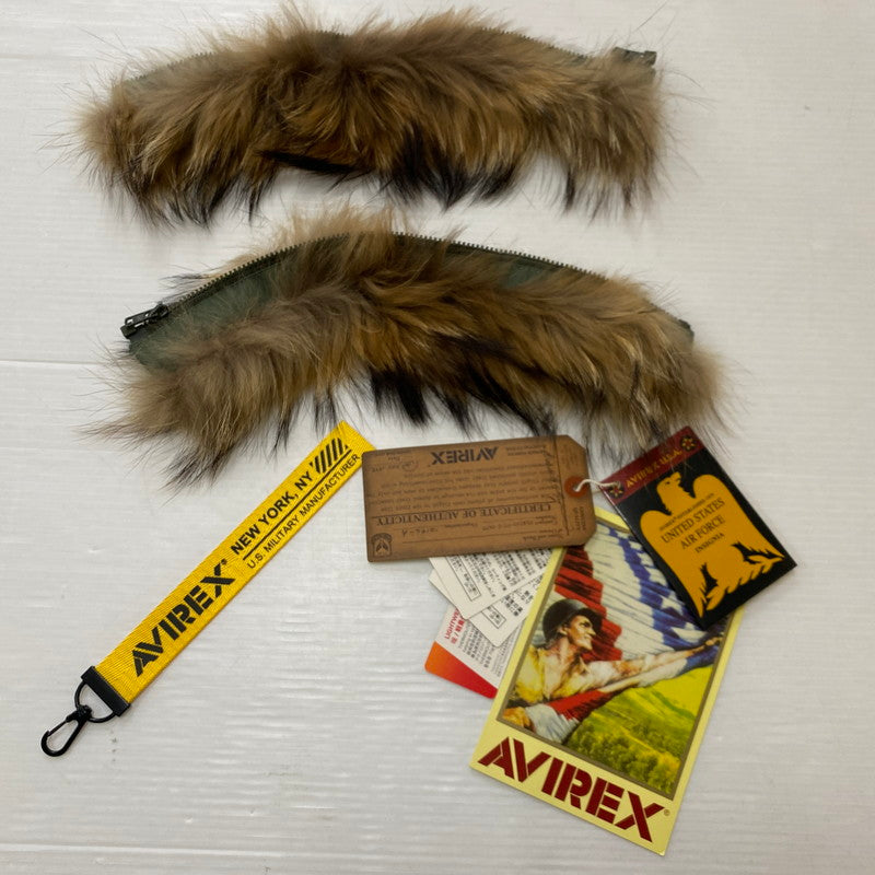 【中古品】【メンズ】 AVIREX アヴィレックス FLIGHT JACKET 6152177 N-2B フライト ジャケット アウター 145-261019-sa-03-teih サイズ:2XL カラー:カーキ 万代Net店
