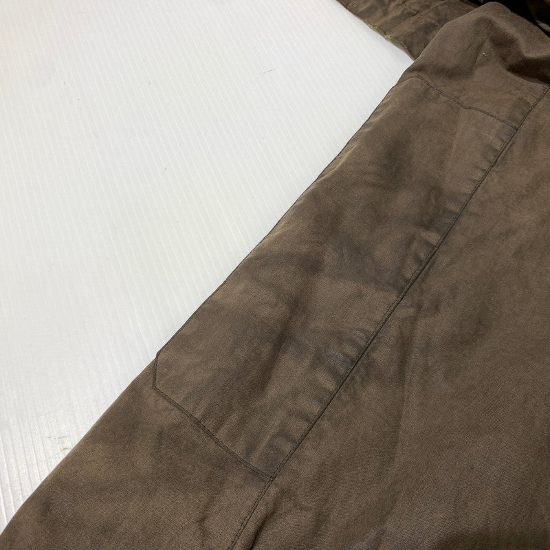 【現状渡し品】【メンズ】 GB.PEDRINI ジービー ペドリーニ OILED COAT オイル コート アウター ケープバック 145-261025-ko-18-teih サイズ:48 カラー:ブラウン 万代Net店