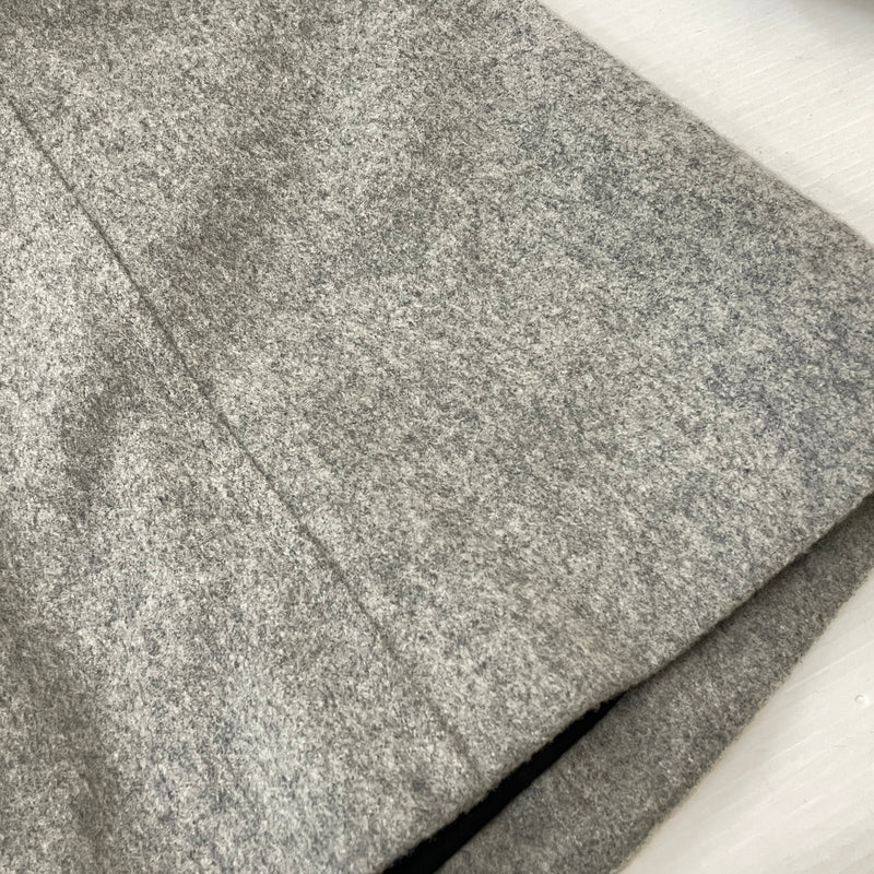 【中古品】【レディース】 BLUE LABEL CRESTBRIDGE ブルーレーベル クレストブリッジ LINING CHECK WOOL COAT 55B42-411-07 裏地 チェック柄 ウール コート アウター 168-261024-sa-09-teih サイズ:38 カラー:グレー 万代Net店