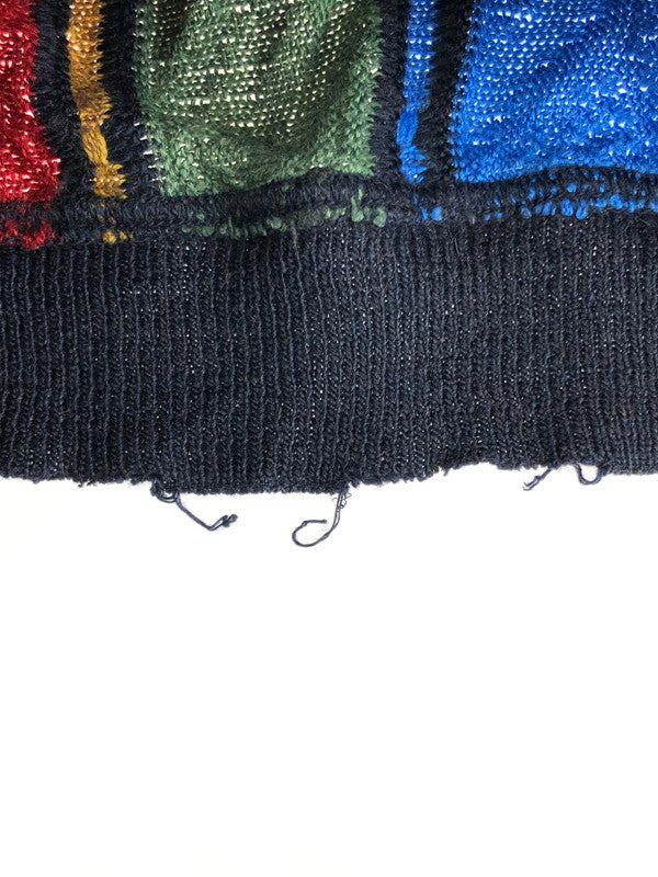 【現状渡し品】【メンズ】 ADINO LANDO アディーノランド WOOL ACRYLIC 3D KNIT SWEATER ウール アクリル 3Dニット セーター 147-230820-kk-04-tag サイズ:L カラー:マルチカラー 万代Net店