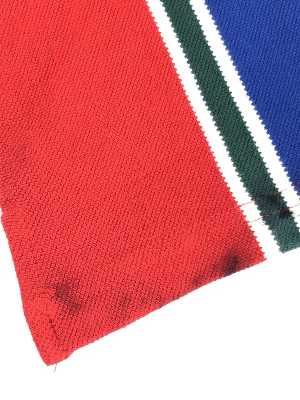 【現状渡し品】【メンズ】 HUF ハフ MONACO S/S POLO SHIRT KN00345 モナコ ショートスリーブ ポロシャツ 半袖シャツ 142-230701-kk-09-tag サイズ:M カラー:レッド系 万代Net店