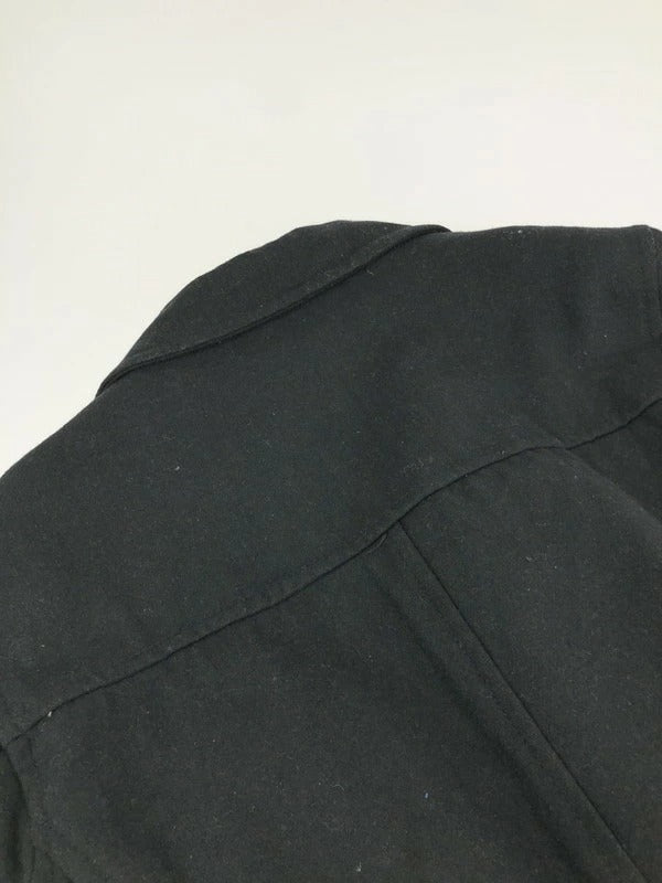 【中古品】【メンズ】 CHAPS チャップス EST.1978 MELTON PEA COAT メルトン Pコート アウター 146-240129-kk-16-tag サイズ:L カラー:ブラック 万代Net店