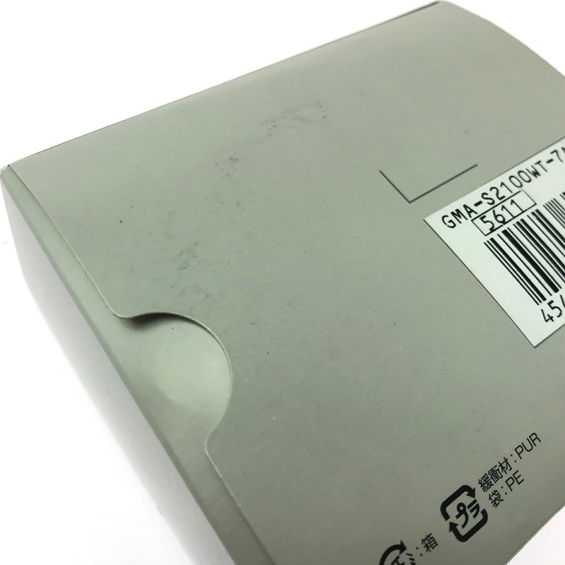 【中古美品】【メンズ】 G-SHOCK ジーショック GMA-S2100WT-7A2DR アナログ デジタル クォーツ 海外モデル 腕時計 196-260617-rt-05-tagh カラー:ホワイト/ブラック 万代Net店