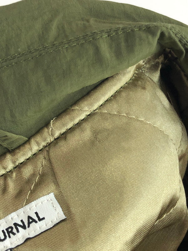 【中古品】【メンズ】 BANKS JOURNAL バンクス ジャーナル OFFICAL LABEL AJT0042 オフィシャルラベル コーチジャケット ライトアウター 140-240104-kk-02-tag サイズ:M カラー:オリーブ 万代Net店