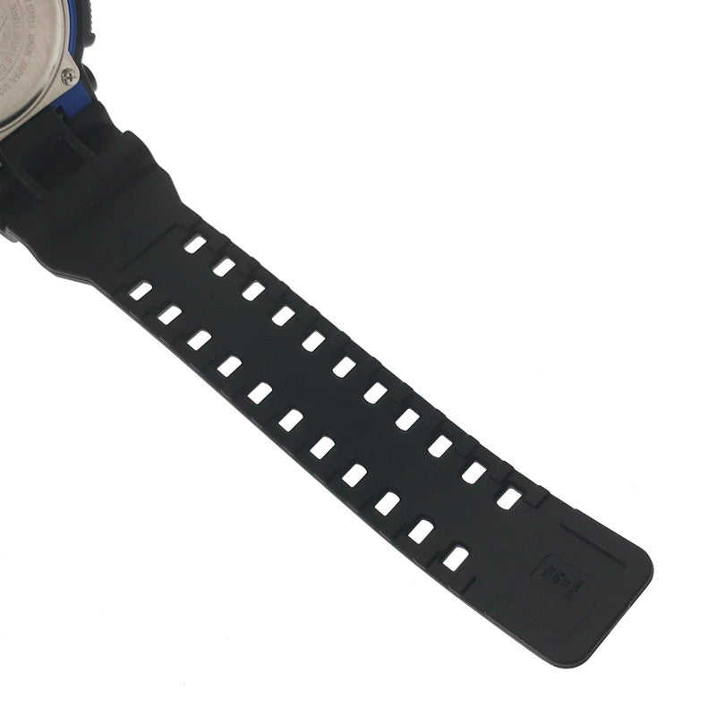 【中古美品】【メンズ】 G-SHOCK ジーショック GA-100-1A2 アナログ デジタル 腕時計 アクセサリー 196-260827-AS-6-hon カラー:ブラック/ブルー 万代Net店