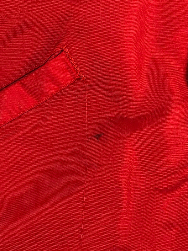 【現状渡し品】【メンズ】 ACTIVE GENERATION アクティブジェネレーション FLEECE COACH JACKET 裏フリース コートジャケット アウター 146-240127-kk-13-tag サイズ:XL カラー:レッド 万代Net店