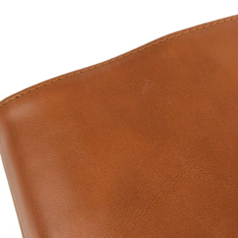 【中古品】【レディース】 ELENORE SQUARE TOE LONG BOOTS エレノア スクエアトゥ ロングブーツ 靴 167-230910-kk-26-tag サイズ:24.5cm カラー:ブラウン 万代Net店
