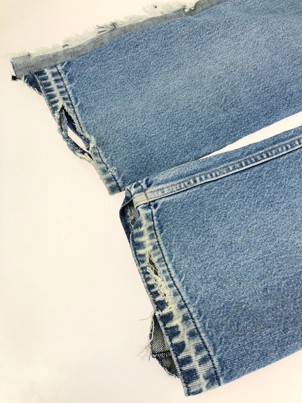 【中古品】【メンズ】 WEYEP ウェイップ FRINGE DENIM PANTS R-W-222 フリンジデニムパンツ ボトムス 152-240328-kk-1-tag サイズ:76・80・84・88 カラー:インディゴ 万代Net店