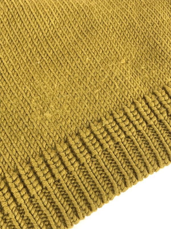 【中古品】【メンズ】 crepuscule クレプスキュール CREW NECK KNIT 1303-004 クルーネックニット セーター 140-240921-hi-07-tag サイズ:1 カラー:マスタード 万代Net店