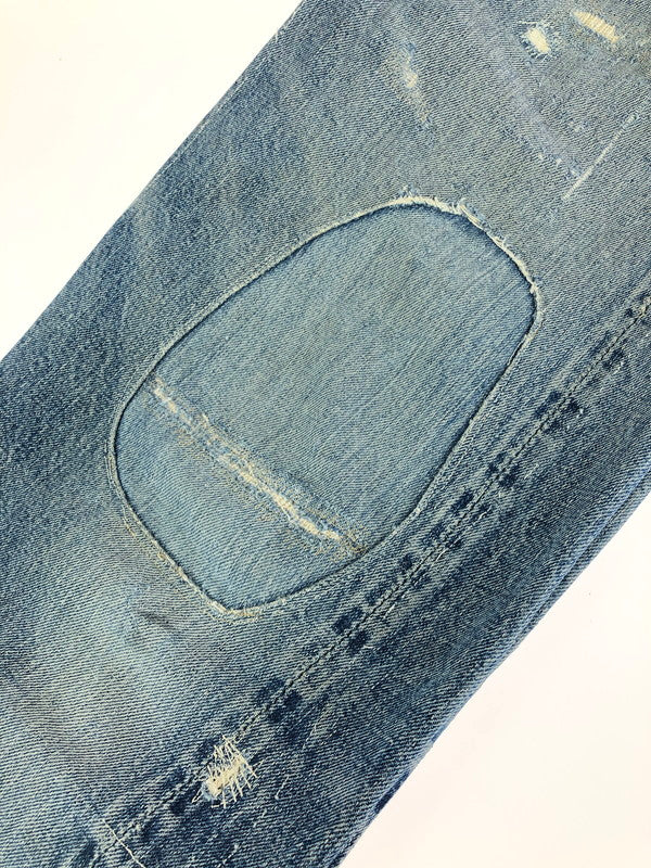 【現状渡し品】【メンズ】 Levi's リーバイス 50~60s 501XX BUTTON FLY DENIM PANTS VINTAGE 50~60年代 ボタンフライ デニムパンツ ヴィンテージ ボトムス ギャラ入り紙パッチ 157-240604-mo-2-tag カラー:インディゴ 万代Net店