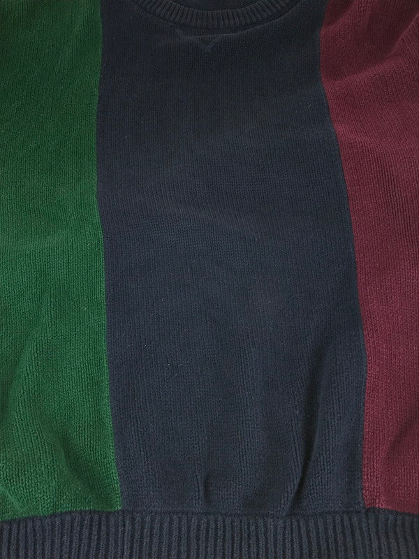 【中古品】【メンズ】 Eddie Bauer エディー・バウアー COTTON SWEATER 11778 コットンセーター トップス 144-240613-mo-17-tag サイズ:XL カラー:マルチカラー 万代Net店