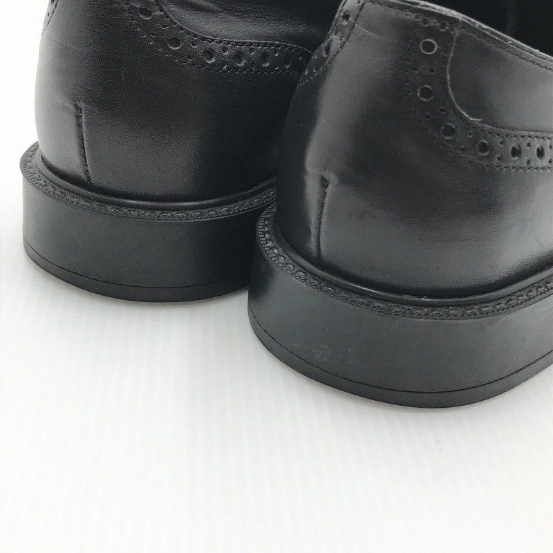 【中古品】【メンズ】 TOD’S トッズ WING TIP SHOES ウイングチップシューズ ビジネスシューズ ドレスシューズ 靴 164-240821-na-9-tag サイズ:6 1/2 カラー:ブラック 万代Net店