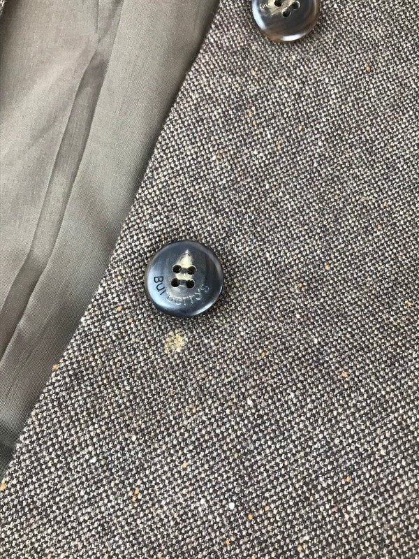 【中古品】【レディース】 Burberrys バーバリーズ BURBERRYS 90S WOOL TAILORED JACKET ウールテーラード ジャケット アウター 169-241001-ki-07-tag サイズ:40 カラー:ブラウン 万代Net店