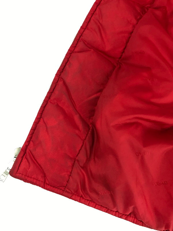【現状渡し品】【メンズ】 HEAD ヘッド USA製 VINTAGE DOWN JACKET ヴィンテージ ダウンジャケット アウター 146-241019-mo-11-tag カラー:レッド 万代Net店