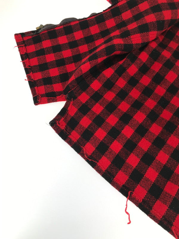 【中古品】【メンズ】 JOHNSON ジョンソン LOT450 WOOLEN MILLS JACKET ウーレン ミルズ ジャケット アウター 146-241023-mo-10-tag サイズ:14 カラー:レッド 万代Net店