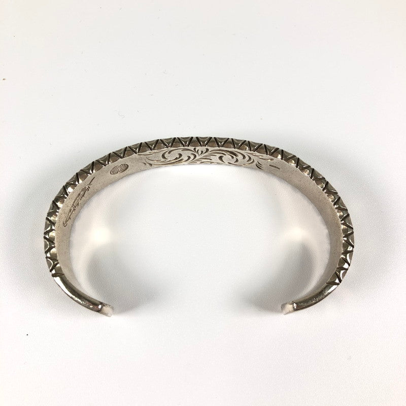 【中古品】【メンズ】 NAUTILUS ART JEWERY SV ノーチラスアートジュエリー 唐草彫バングル アクセサリー 192-260710-sm-04-otoh カラー:シルバー 万代Net店