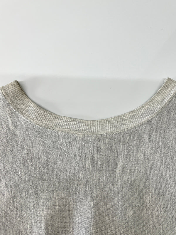 【中古品】【メンズ】 Champion チャンピオン90's REVERSE WEAVE CREWNECK SWEATSHIRT OHIO STATE FOOT BALL 90年代 リバースウィーブ クルーネックスウェットシャツ トップス トレーナー USA製 刺繍タグ 146-260710-kk-11-hon サイズ:XXL カラー:グレー 万代Net店