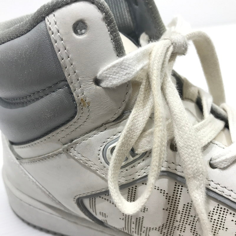【現状渡し品】【メンズ】 Dior ディオール B27 HIGH TOP SNEAKER FA 07 21 ハイトップ スニーカー 靴 183-241217-na-08-tag サイズ:41 カラー:ホワイト 万代Net店