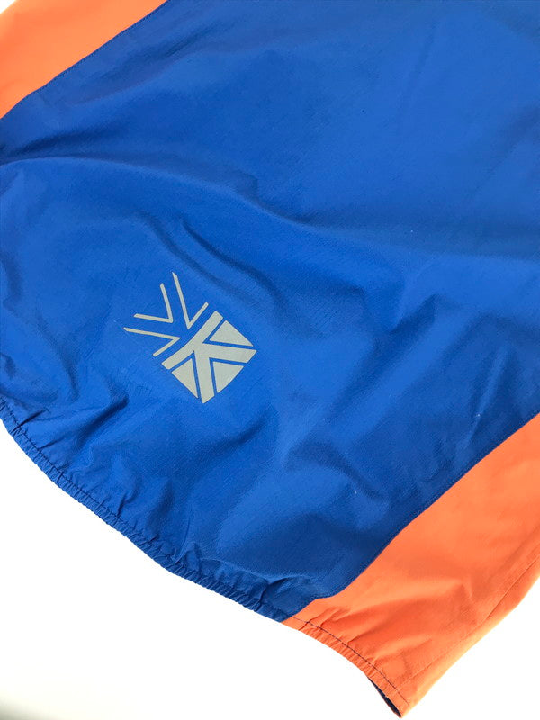 【中古品】【メンズ】 Karrimor カリマー ジップジャケット GORE-TEX ゴアテックス トップス ライトアウター 144-241127-yk-15-tag サイズ:表記なし カラー:ブルー/オレンジ 万代Net店
