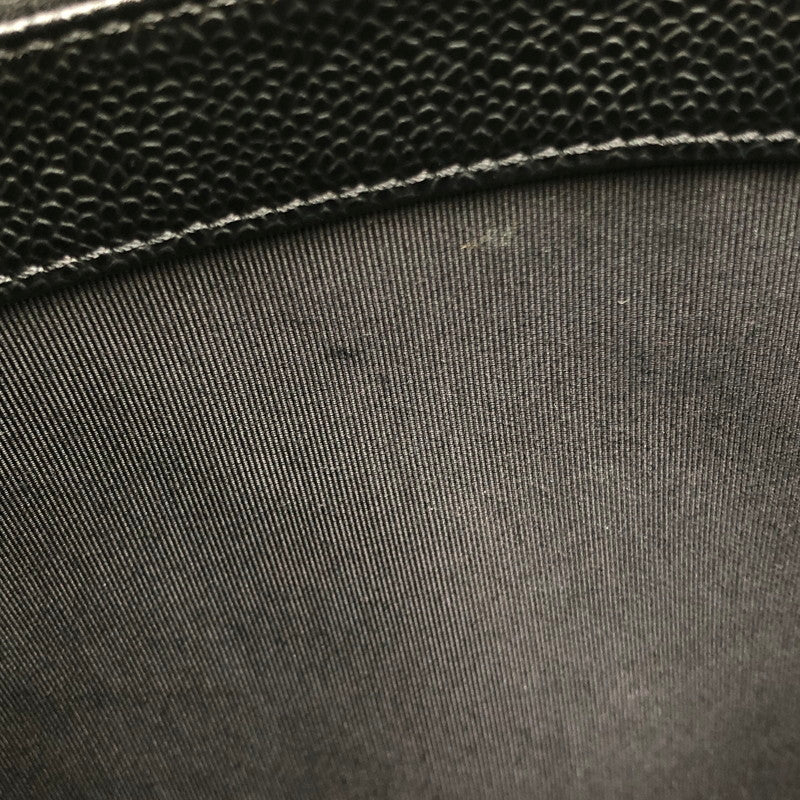 【中古品】【レディース】 CHANEL シャネル GST チェーントートバッグ A50995 マトラッセ ココマーク キャビアスキンワンショルダーバッグ カバン 180-241204-hi-04-tag カラー:ブラック 万代Net店