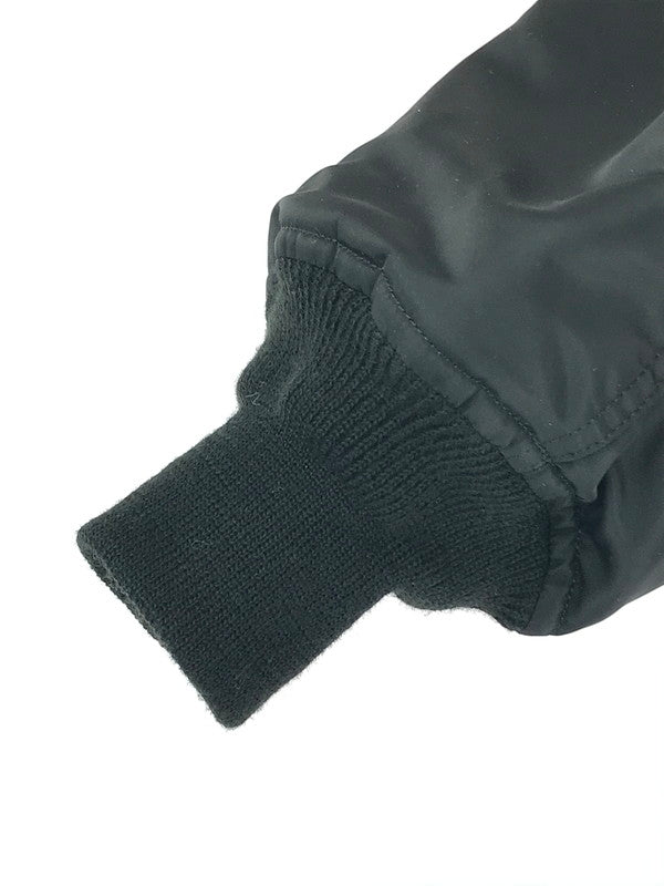 【中古品】【メンズ】 Buzz Rickson's バズリクソンズ ×VAINL ARCHIVE ヴァイナルアーカイヴ BR15529VA MA-1 FLIGHT JACKET フライトジャケット アウター 145-241212-mo-12-tag サイズ:L カラー:ブラック/オレンジ 万代Net店