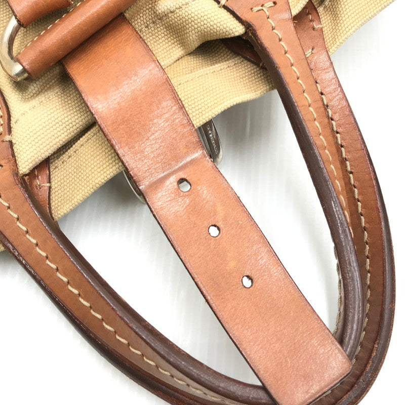 【中古品】【メンズ/レディース】 Daniel&Bob ダニエル&ボブ 2WAY CANVAS BACKPACK キャンバス バックパック カバン 188-241213-ki-06-tag カラー:ブラウン 万代Net店