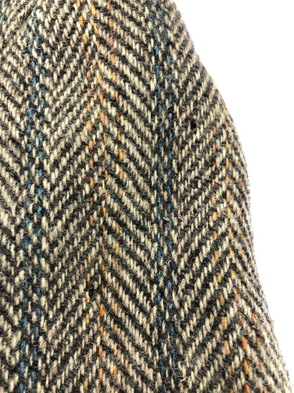 【現状渡し品】【メンズ】 HARRIS TWEED ハリスツイード BASKIN 70S USA製 WOOL TAILORED JACKET 70年代 ウール テーラードジャケット アウター 146-250112-mo-13-tag カラー:ブラウン系 万代Net店