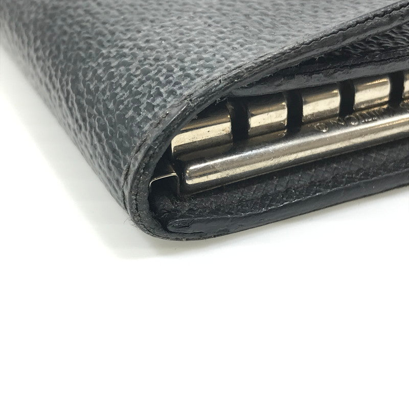 【中古品】【メンズ/レディース】 LOUIS VUITTON ルイ・ヴィトン N62662 ダミエグ ラフィット ミュルティクレ6 キーケース 服飾雑貨 179-241224-ki-01-tag カラー:ブラック/グレー 万代Net店