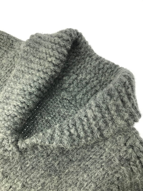 【中古品】【メンズ】 USED COWICHAN SWEATER カウチンセーター ニット ヴィンテージ 146-241225-hi-20-tag サイズ:なし カラー:グレー 万代Net店