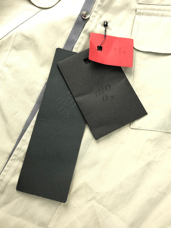 【中古品】【メンズ】 ATO アトウ AM9B-S28 WORK SHIRT ワークシャツ 半袖シャツ 147-250108-na-11-tag サイズ:46 カラー:ベージュ系 万代Net店